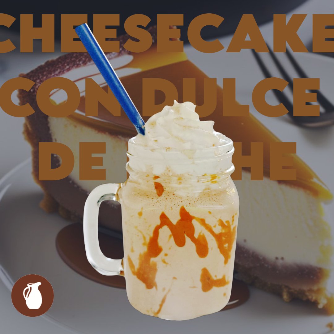 Cheesecake con dulce de leche